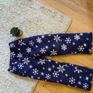 Gymboree Snowflake Snowpants
